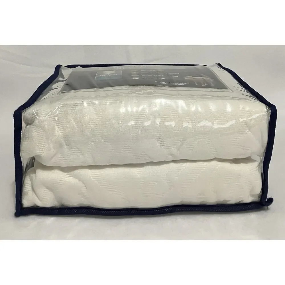 Serta PerfectSleeper Platinum Hotel Mattress Protector Cover King Fits up to 18”